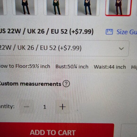 3 piece TS Jumpsuit / Pantsuit Size 22 - Picture 3 of 12